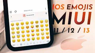 iOS Emojis For MiUi 13 / MiUi 12