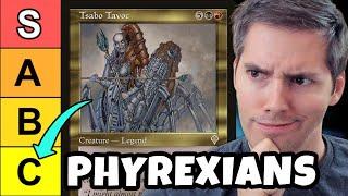 1 Hour of Ranking Phyrexians Tier List: Magic: The Gathering