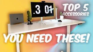 5 MUST HAVE STANDING DESK ACCESSORIES