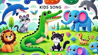 ABC Song for Kids | Learn Animals Alphabet with Fun Rhymes