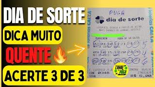 DICA DIA DE SORTE - FECHAMENTO 31 DEZENAS PRA ACERTAR 3 DE 3