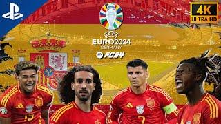 FC 24 | UEFA EURO 2024 (Full Tournament with SPAIN) - PS5 [4K 60 FPS] Gameplay