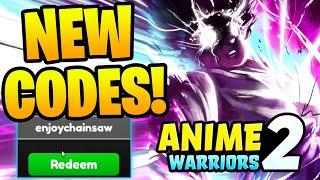 *NEW* ALL CODES Anime Warriors Simulator 2 IN OCTOBER 2023 ROBLOX Anime Warriors Simulator 2 CODES