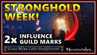 Make the MOST of Stronghold Week! (guild marks) Make AD & Stack Consumables! - Neverwinter M24
