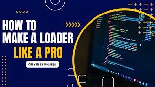 how to make  loader for  bgm || bgm ka loader kaise banaye  || anti ban loader make free