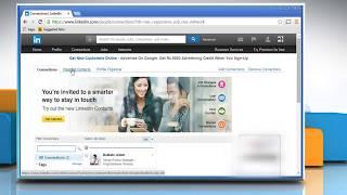 How to sync your Gmail®, Microsoft® Outlook and Google™ contacts with LinkedIn® contacts :Tutorial