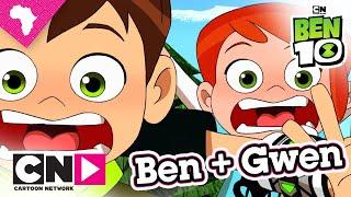 Ben 10 | Funniest Ben and Gwen Moments | Cartoon Network Africa