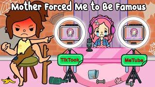 Bad Mom Forced Me To Be Famous | Sad Story | Toca Love Story | Toca Boca Life World | Toca Animation