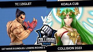 Collision 2023 - Ziglet (Kazuya) VS koala cub (Palutena) - Pools - Losers Round 3