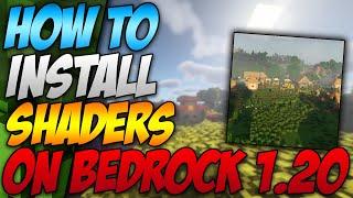 How To Install Shaders On Minecraft Pc 1.20 Bedrock (2024)