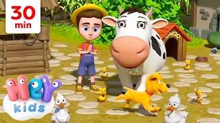 La Vaca Lola y Más! | 30 minutos | Canciones educativas para niños | HeyKids - Canciones infantiles