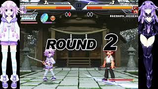 NICK54222 MUGEN: Neptune (me) VS Keiichi Maebara (Baggy)