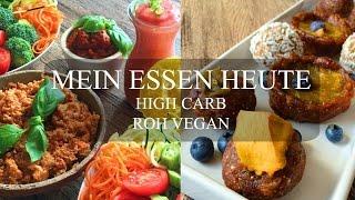 MEIN ESSEN HEUTE | ROH VEGAN