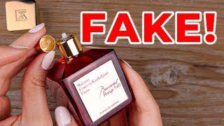 FAKE fragrance Baccarat Rouge 540 DON'T GET SCAMMED (Looks Like $393 Original)