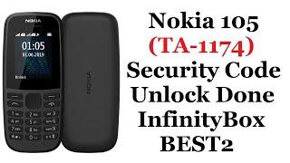 Nokia 105 (TA-1174) Security Code Unlock (reset) Done (Infinity BEST2)