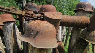 WWII Relic Hunting 100-Helmets-Garden HD