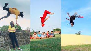 Indonesian Salto style parkour ll newest sport ll Part - 17