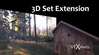 3D Set Extension with Camera Tracking in DaVinci Resolve & Fusion