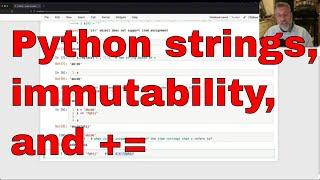 Python strings, immutability, and +=