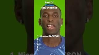 Best of Chelsea Player Names #soccer #football #chelsea #shorts