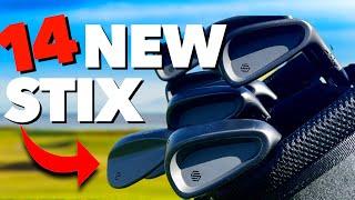 Stix Golf clubs review - 14 NEW STICKS in my bag and maybe yours after watching this!
