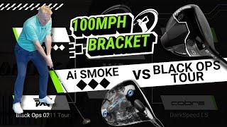 100MPH SWING SPEED DRIVER BRACKET! // Callaway AI Smoke Triple Diamond vs PXG Black Ops 0311 Tour