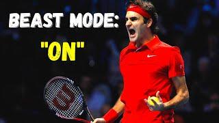 When Roger Federer becomes Unstoppable [BEAST MODE]