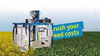 Energrow Expeller Press - Pressing Soybeans Into Fresh Soymeal and Oil