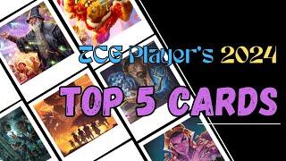 TGC Player's Top 5 Cards of 2024 - MTG New Year!