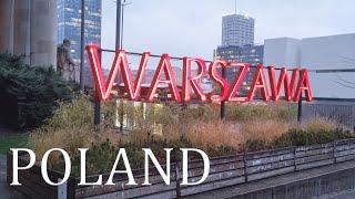 Let's walk around Warsaw! You just have to see this. Walking around Warsaw. 4K.