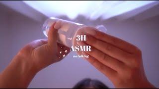 ASMR 3 Hr (No Talking) Skincare SPA Facials 99,9% Sleep (Layered Sounds+Compilations)