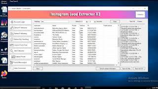 Instagram Leads Extractor X3 Latest Version Of best Instagram Extractors Softwares