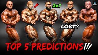 212 OLYMPIA 2024 TOP 5 PREDICTIONS (6 WEEKS OUT)