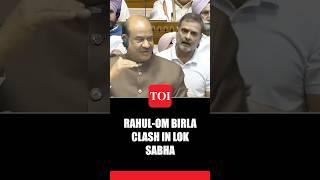 'Don't Interrupt': Rahul Gandhi Clashes With Speaker Om Birla In Lok Sabha