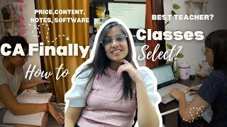 Best Classes for CA Final | CA Finalist #students