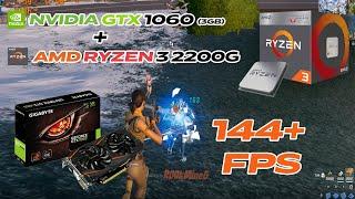 Fortnite Chapter 5 Season 1: Ryzen 3 2200G + GTX 1060 3GB | 1080p Performance Mode Benchmark