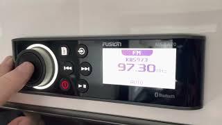 Fusion Caravan Stereo MS-RA70 - Volume Control