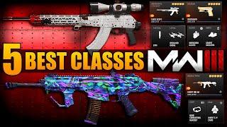 5 Best Class Setups In Modern Warfare 3! (MW3 Best Weapons Loadouts)