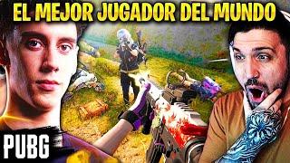 ASI JUEGA EL MEJOR JUGADOR DEL MUNDO de PUBG!! - REACCION a TGLTN