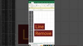 Remove page break lines in Excel | #exceltips #exceltricks #excelformula #msexcel  #microsoftexcel