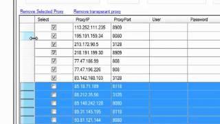 Working with proxies