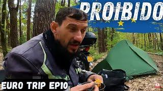 ACAMPAR DESSE JEITO É PROIBIDO, em vários lugares da EUROPA! Euro Trip EP10