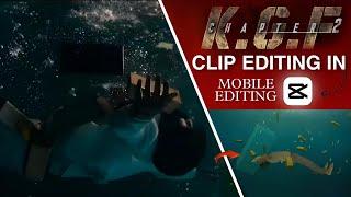 KGF 2 Underwater Video editing | Capcut Editing in Hindi | FilmMaking - Editor Vishal