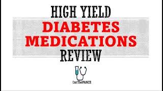 Diabetes medications in under 30 minutes! All you need to know!