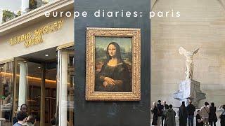 arrival in paris | eurostar, shopping, louvre, food