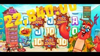 22,840.00€ WIN ON LOBSTER BOB'S CRAZY CRAB SHACK!!! | link in description for best bonuses |