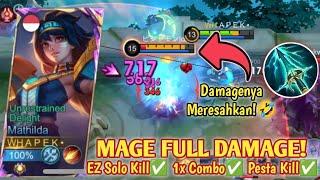 MATHILDA SKY PIERCER MASIH BAGUS! BISA SOLO KILL DENGAN GAMPANG! BUILD MATHILDA TERSAKIT 2024 - MLBB