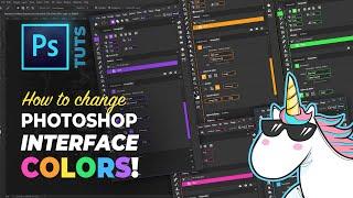 How to Change UI Colors in Photoshop |  Make EPIC Photoshop Interface Colors!