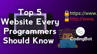 Top 5 Website Every Programmer Must Know - @Tech-Overflow