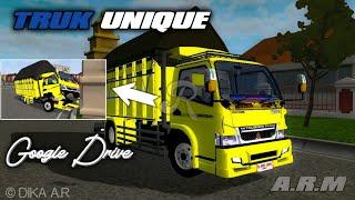 Mod Bussid Terbaru 2020 || Truk Unique BY Ade Iskandar Base Hsd Full Anim